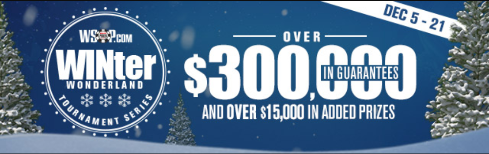 WSOP PA Launches its WINter Wonderland Series in December