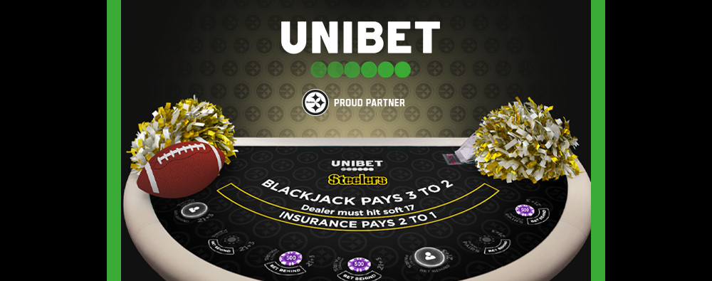 Unibet Launches Live Blackjack with Pittsburgh Steelers Theme