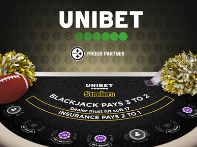 Unibet Launches Live Blackjack with Pittsburgh Steelers Theme