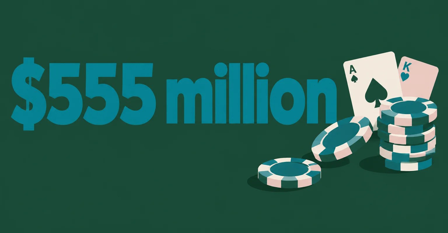 Pennsylvania Gaming Revenue Reaches $555 Million as Sports Betting Rises 50%