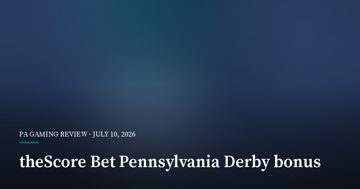 theScore Bet Sets $100,000 Home Run Derby Bonus for Pennsylvania Bettors