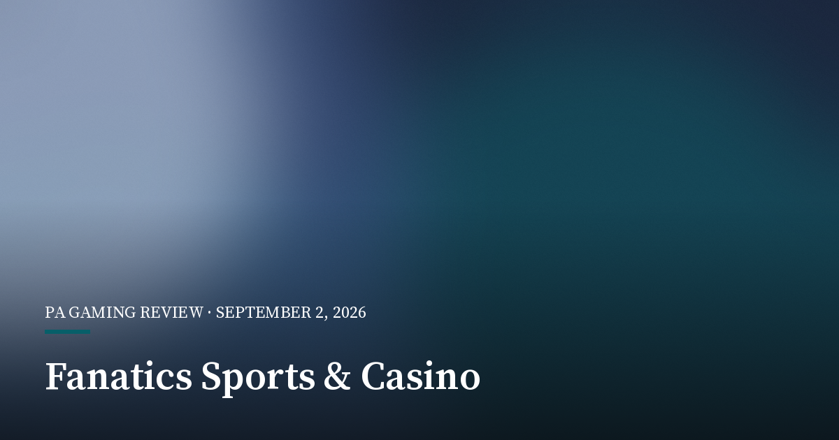 Fanatics Rolls Out a Single Sports and Casino App
